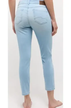 ANGELS 7/8 Jeans Ornella bleached blue used Slim Fit