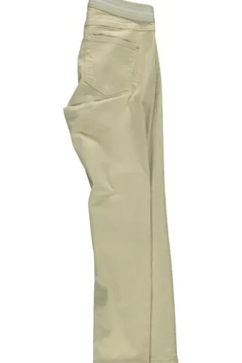 ANGELS Jeans Ornella Sporty sand used gestreift