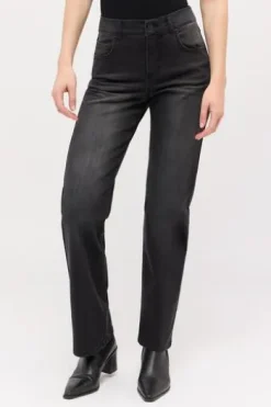 ANGELS LARA Jeans anthrazit used Straight Fit