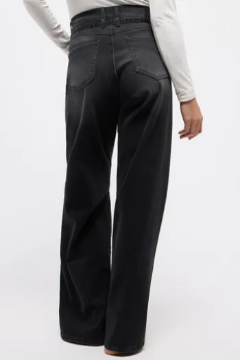 ANGELS LIZ BELT Jeans anthrazit used Relaxed Fit