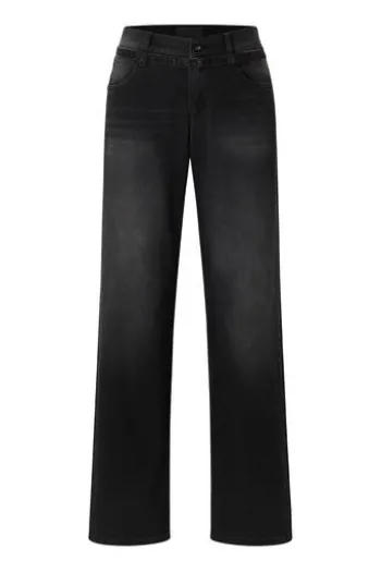 ANGELS LIZ BELT Jeans anthrazit used Relaxed Fit