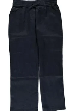 BARBARA LEBEK Leinen-Hose navy