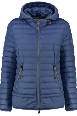 BARBARA LEBEK Steppjacke blau in leichter Qualität