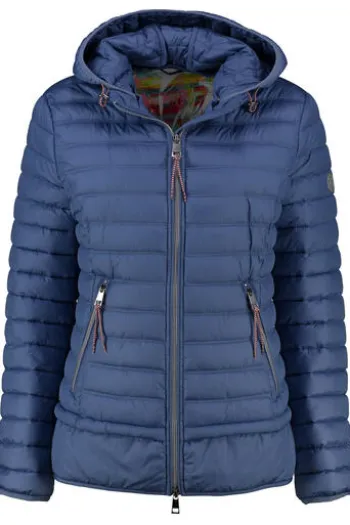 BARBARA LEBEK Steppjacke blau in leichter Qualität