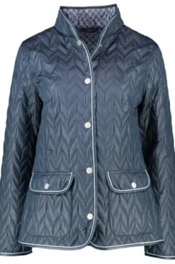 BARBARA LEBEK Wende-Steppjacke navy