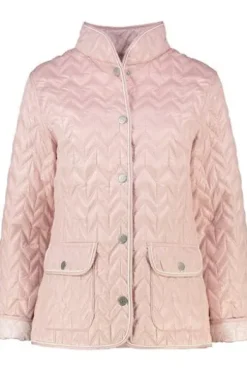BARBARA LEBEK Wende-Steppjacke powder