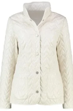 BARBARA LEBEK Wende-Steppjacke offwhite