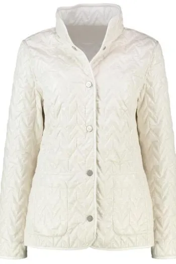 BARBARA LEBEK Wende-Steppjacke offwhite