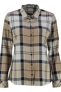 BARBOUR Bluse Bredon Beige