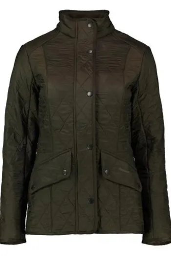 BARBOUR Steppjacke Cavalry Polarquilt Oliv