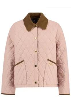 BARBOUR Steppjacke Icons Cropped Liddesdale rosa