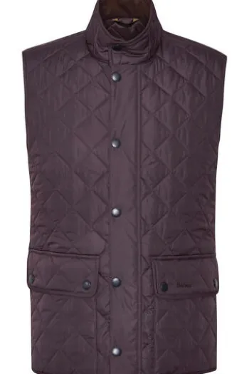 BARBOUR Steppweste Lowerdale braun