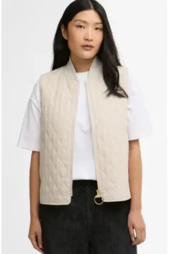 BARBOUR Steppweste Roeburn Gilet natur