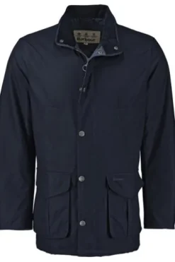 BARBOUR Wachs-Jacke Hereford marine