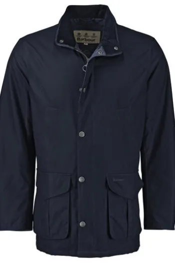 BARBOUR Wachs-Jacke Hereford marine