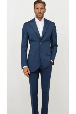 BENVENUTO Anzughose marine Modern Fit