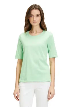 BETTY BARCLAY Basic Shirt greengage