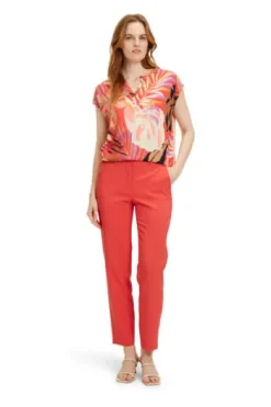 BETTY BARCLAY Casual-Shirt red/beige