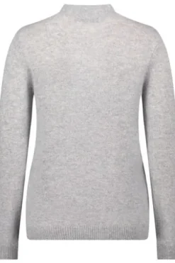 BETTY BARCLAY Kaschmir-Pullover light silver melange