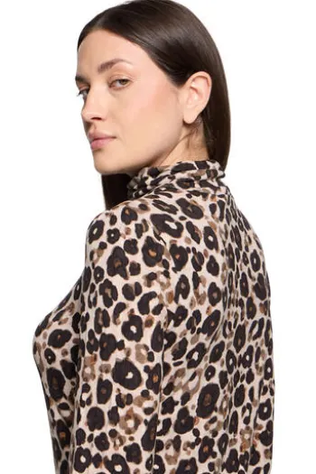 BETTY BARCLAY Shirt taupe/beige gemustert