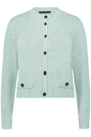 BETTY BARCLAY Strickjacke mint