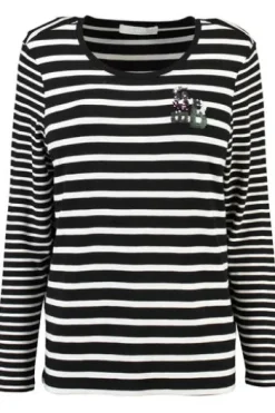 BIANCA Shirt gestreift