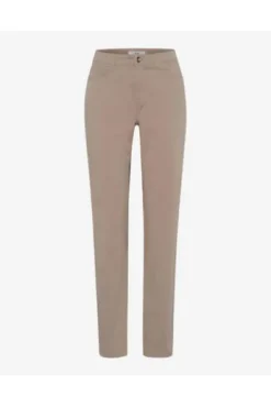 BRAX Baumwoll-Hose Carola beige Feminine Fit