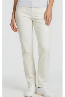 BRAX Baumwoll-Hose Carola white Feminine Fit in superior Cotton-Premium-Qualität