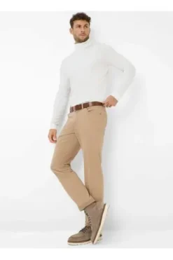 BRAX Baumwoll-Jeans Cooper Marathon camel Regular Fit