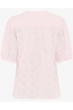 BRAX Bluse Vea dusty rose Kurzarm