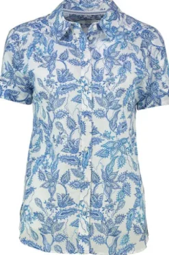 BRAX Bluse Viv Blau