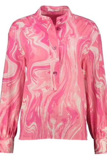 BRAX Bluse Viv pink in sommerlicher Qualität