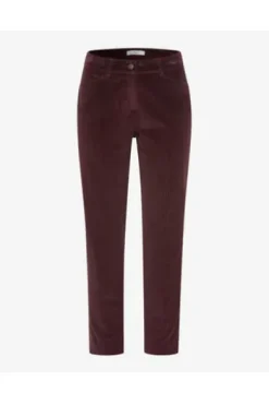 BRAX Cordhose Mara beere Regular Fit