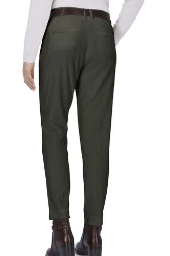 BRAX Cordhose Mara oliv Regular Fit
