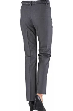 BRAX Feel Good Sofie Soft Flanell Hose grau