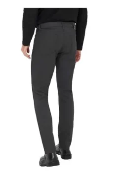 BRAX Five Pocket Baumwoll Hose Chuck perma black gemustert Modern Fit