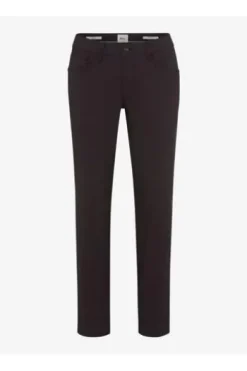 BRAX Five Pocket Baumwoll Hose Chuck perma black gemustert Modern Fit