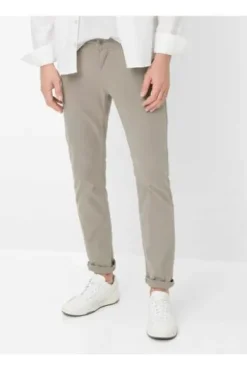 BRAX Five Pocket Baumwoll Hose Chuck walnut gemustert Modern Fit