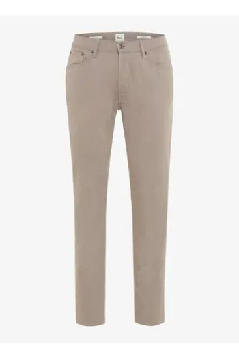 BRAX Five Pocket Baumwoll Hose Chuck walnut gemustert Modern Fit