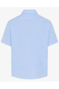 BRAX Hemd Dan sky Modern Fit Kurzarm