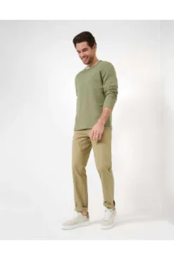 BRAX Jeans Cadiz Marathon grün Regular Fit Marathon Higher Flexibility