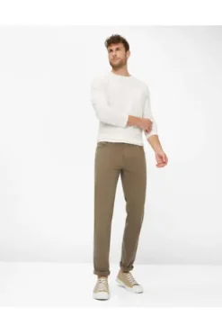 BRAX Jeans Cadiz Marathon khaki Regular Fit Higher Flexibility