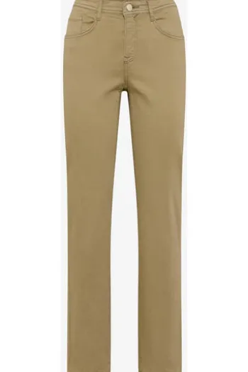 BRAX Jeans Carola khaki Feminine Fit in Premium-Denim