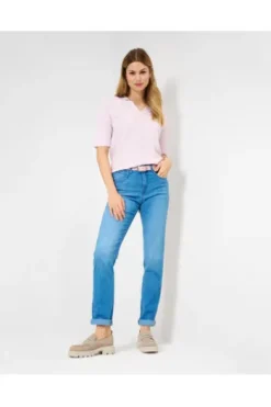 BRAX Jeans Mary hellblau Slim Fit