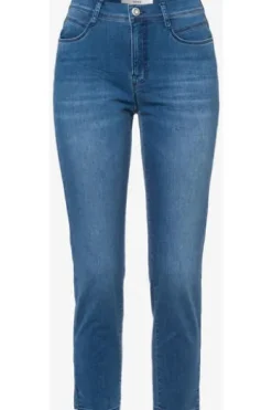 BRAX 7/8 Jeans Mary Jeansblau Slim Fit