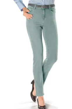 BRAX Jeans Mary salbei Slim Fit 5-Pocket-Form