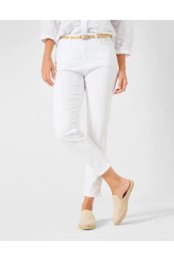 BRAX Jeans Mary weiß Slim Fit