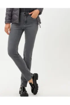 BRAX Jeans Shakira grau Skinny Fit Free to move Super Stretch Denim