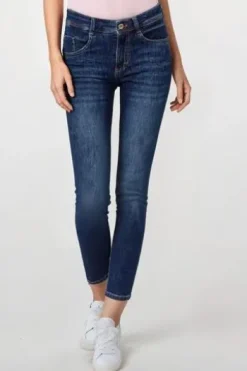 BRAX 6/8 Jeans Shakira jeansblau Skinny Fit Free to move Super Stretch Denim