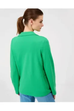 BRAX Jersey-Blazer Bella grün
